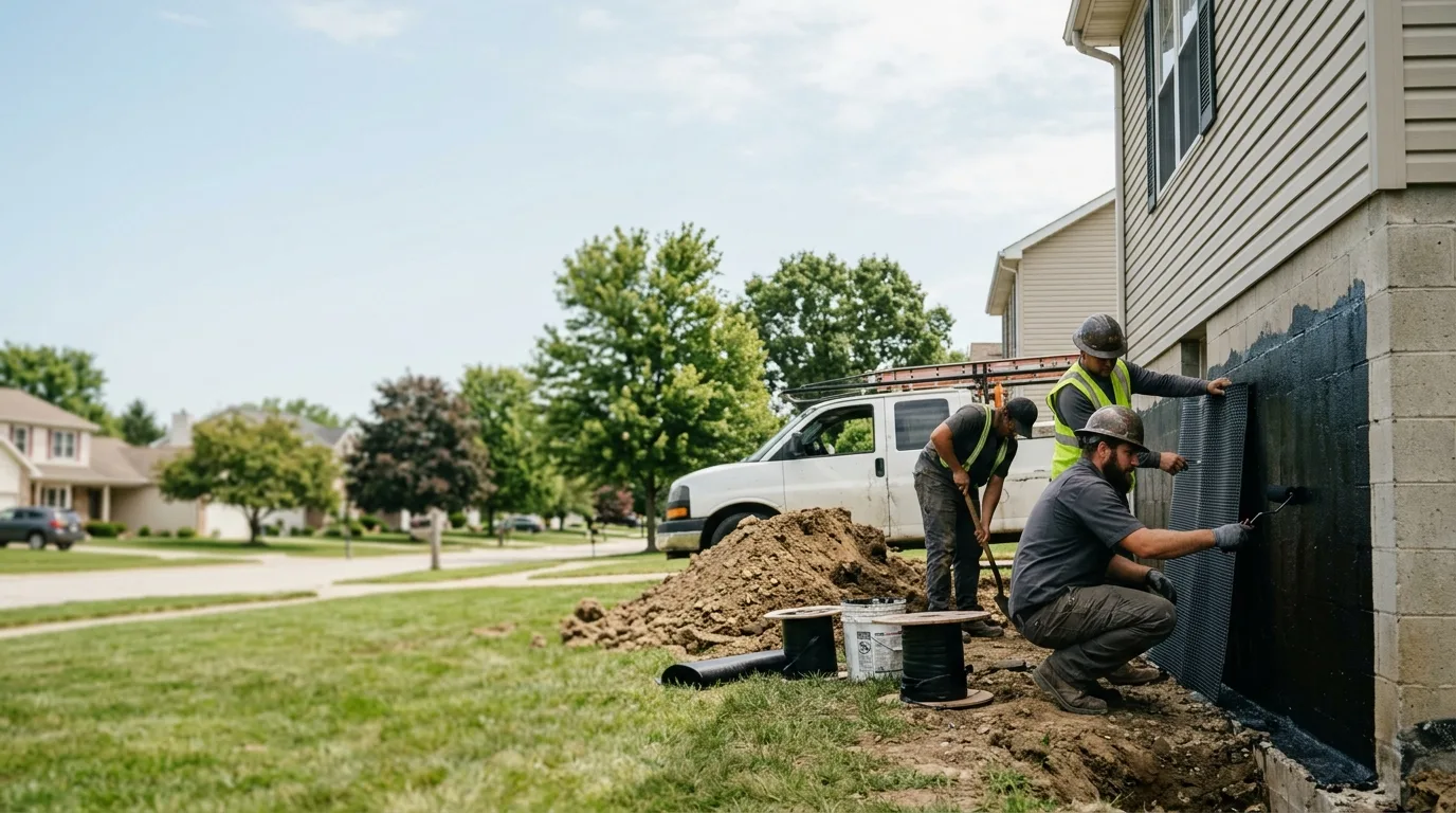 Basement Waterproofing in Napoleon, OH near me